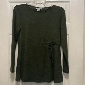 Maternity Top with Tie